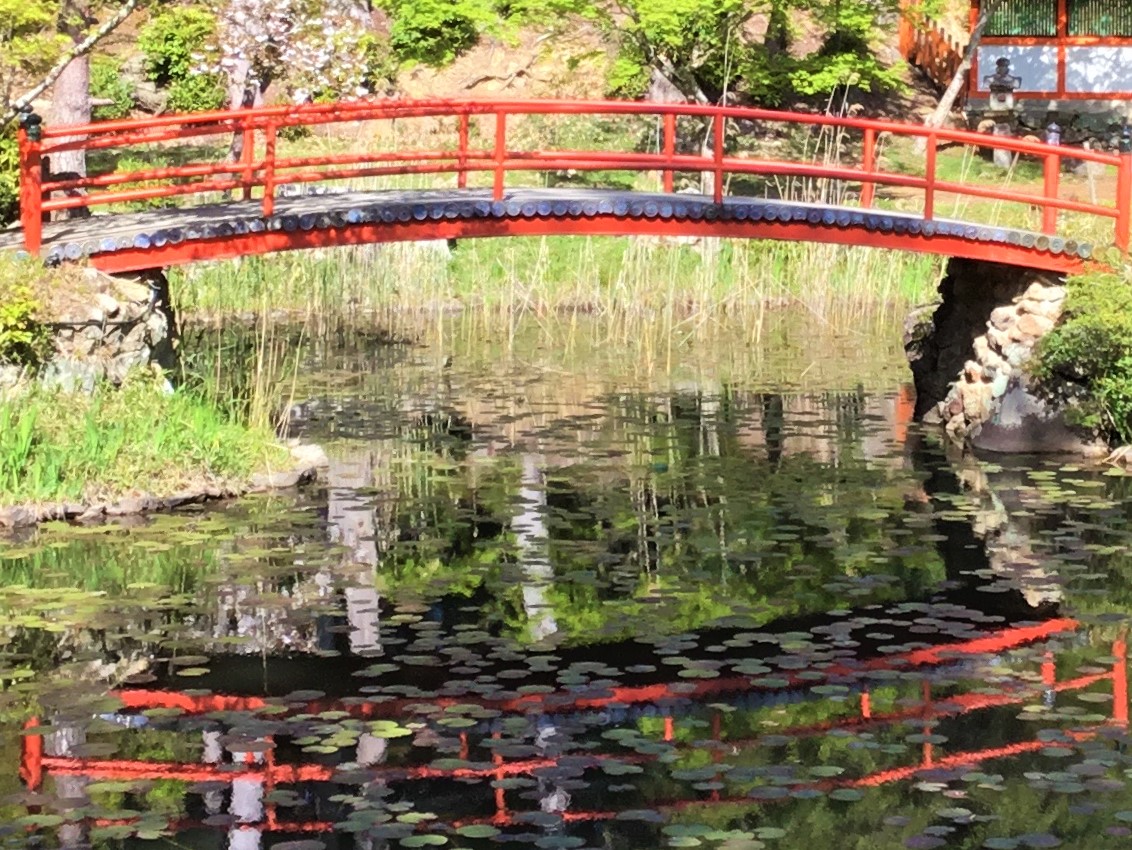 京都　大原野神社　モネ