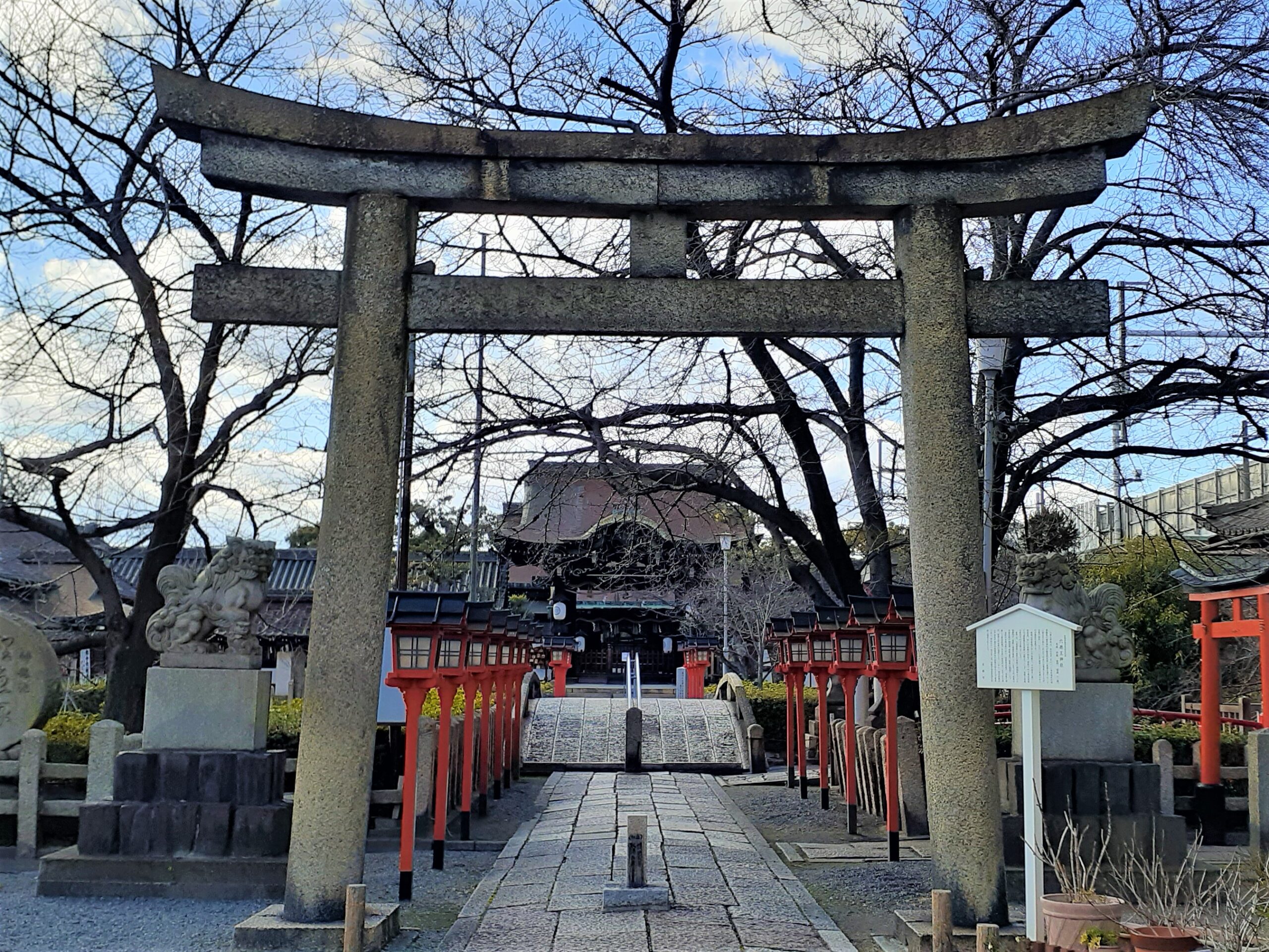 京都　十六社　六孫王神社
