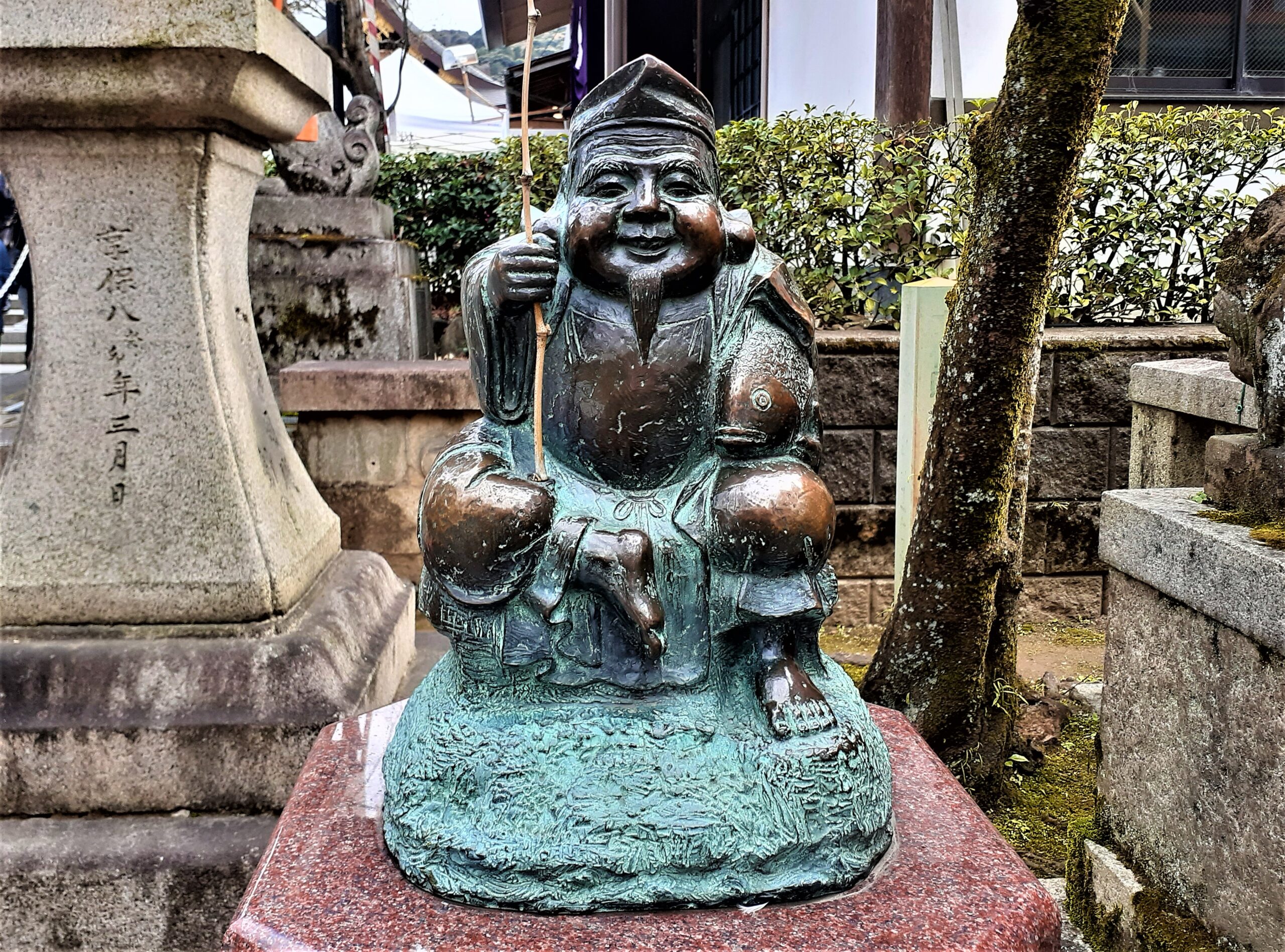 京都　八坂神社　北向蛭子